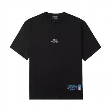 구찌 남/녀 블랙 크루넥 반팔티 - Unisex Black Tshirts 