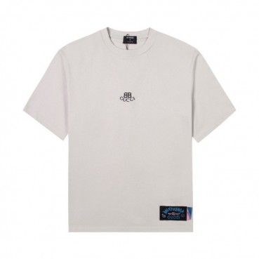 구찌 남/녀 그레이 크루넥 반팔티 - Unisex Gray Tshirts 