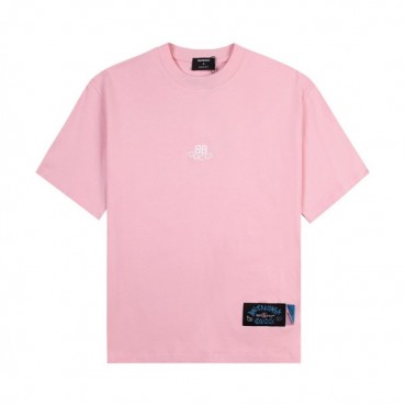 구찌 남/녀 핑크 크루넥 반팔티 - Unisex Pink Tshirts 