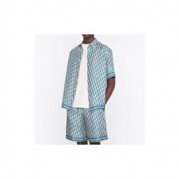 디올 남성 블루 폴로 투피스 - Mens Blue Two