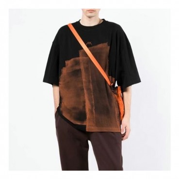 어콜드월 남성 크루넥 블랙 반팔티 - Mens Black Tshirts 