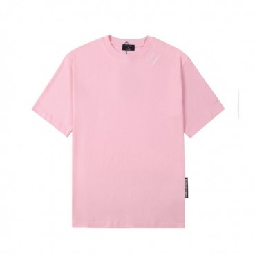 구찌 남/녀 핑크 크루넥 반팔티 - Unisex Pink Tshirts 