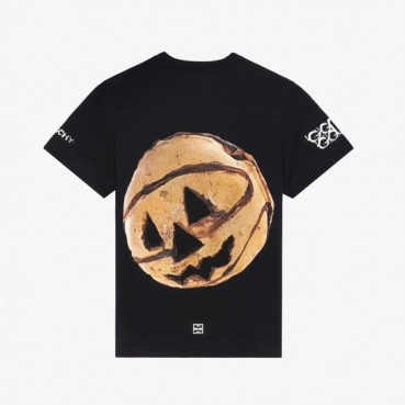 지방시 남성 크루넥 블랙 반팔티 - Mens Black Tshirts 