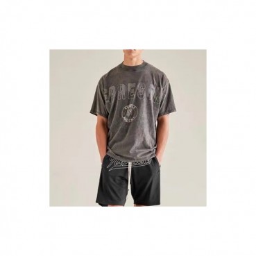 리프리젠트 남성 그레이 크루넥 반팔티 - Mens Gray Tshirts 