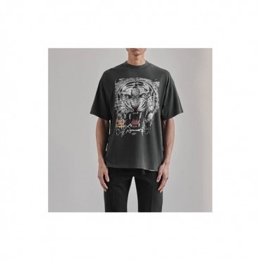 리프리젠트 남성 블랙 크루넥 반팔티 - Mens Black Tshirts 