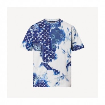 루이비통 남/녀 화이트 크루넥 반팔티 - Unisex White Tshirts 