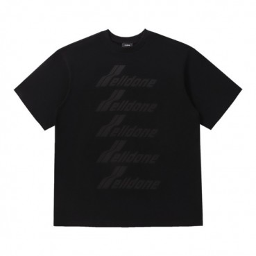 웰던 남/녀  크루넥 블랙 반팔티 - Unisex Black Tshirts 