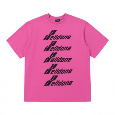 웰던 남/녀  크루넥 핑크 반팔티 - Unisex Pink Tshirts 