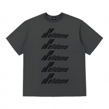 웰던 남/녀  크루넥 그레이 반팔티 - Unisex Gray Tshirts 