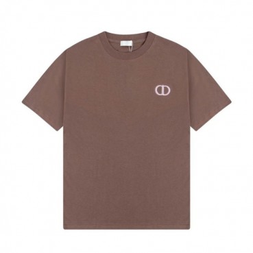 디올 남성 카멜 크루넥 반팔티 - Mens Camel Tshirts 
