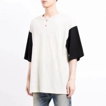 피어오브갓 남성 그레이 크루넥 반팔티 - Mens Gray Tshirts 