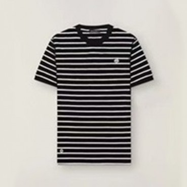 로로피아나 남성 클래식 그레이 반팔티 - Mens  Gray Tshirts 