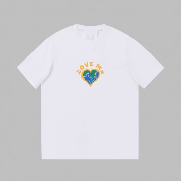 지방시 남성 크루넥 화이트 반팔티 - Mens White Tshirts 