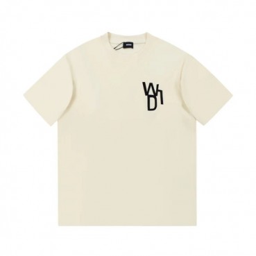 웰던 남/녀  크루넥 아이보리 반팔티 - Unisex Ivory Tshirts 