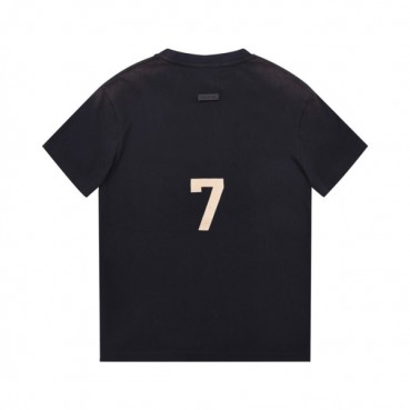 피어오브갓 남성 블랙 크루넥 반팔티 - Mens Black Tshirts 