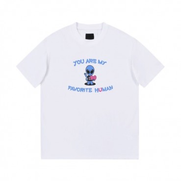 지방시 남성 크루넥 화이트 반팔티 - Mens White Tshirts 