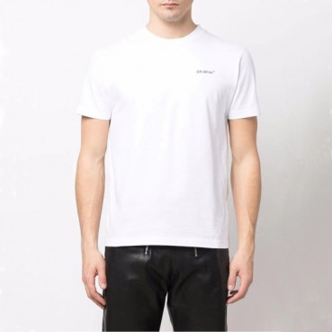 오프화이트 남성 모던 화이트 반팔티 - Mens White Tshirts 