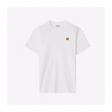 겐조 남성 화이트 크루넥 반팔티 - Mens White Tshirts 