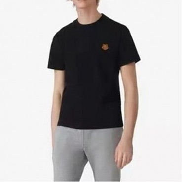 겐조 남성 블랙 크루넥 반팔티 - Mens Black Tshirts 