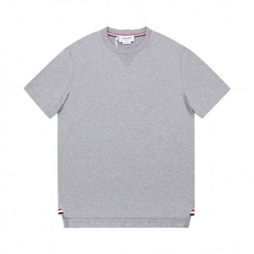 톰브라운 남성 그레이 크루넥 반팔티 - Mens Gray Tshirts 