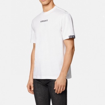 베르사체 남성 화이트 크루넥 반팔티 - Mens White Tshirts 