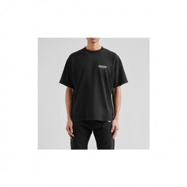 리프리젠트 남성 블랙 크루넥 반팔티 - Mens Black Tshirts 