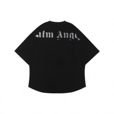 팜 엔젤스 남자 크루넥 블랙 반팔티 - Mens Black Tshirts 