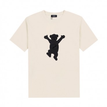 웰던 남/녀  크루넥 아이보리 반팔티 - Unisex Ivory Tshirts 