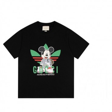 구찌 남성 크루넥 블랙 반팔티 - Mens Black Tshirts 