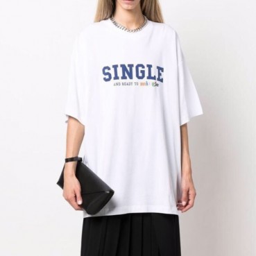 베트멍 남/녀 트렌디 화이트 반팔티 - Unisex White Tshirts 