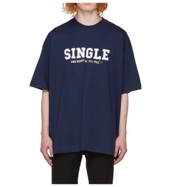 베트멍 남/녀 트렌디 네이비 반팔티 - Unisex Navy Tshirts 
