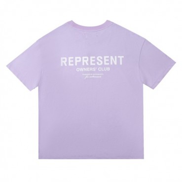 피어오브갓 남성 퍼플 크루넥 반팔티 - Mens Purple Tshirts 