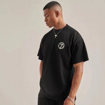 리프리젠트 남성 블랙 크루넥 반팔티 - Mens Black Tshirts 