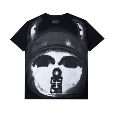 지방시 남성 크루넥 블랙 반팔티 - Mens Black Tshirts 
