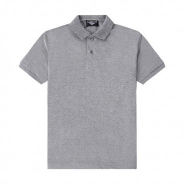 발렌시아가 남성 그레이 폴로 반팔티 - Mens Gray Tshirts 