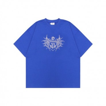 베트멍 남성 트렌디 블루 반팔티 - Mens Blue Tshirts 