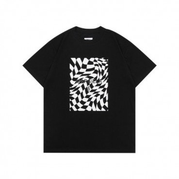 메종마르지엘라 남성 크루넥 블랙 반팔티 - Mens Black Tshirts 