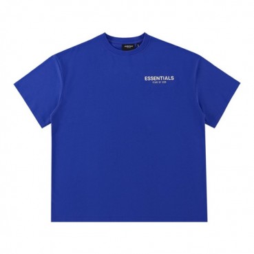 피어오브갓 남성 블루 크루넥 반팔티 - Mens Blue Tshirts 