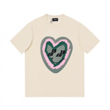 웰던 남/녀  크루넥 아이보리 반팔티 - Unisex Ivory Tshirts 