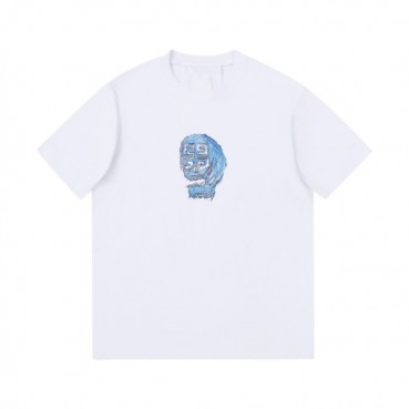 지방시 남성 크루넥 화이트 반팔티 - Mens White Tshirts 