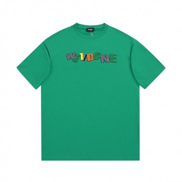 웰던 남/녀  크루넥 그린 반팔티 - Unisex Green Tshirts 