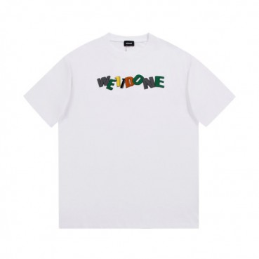웰던 남/녀  크루넥 화이트 반팔티 - Unisex White Tshirts 