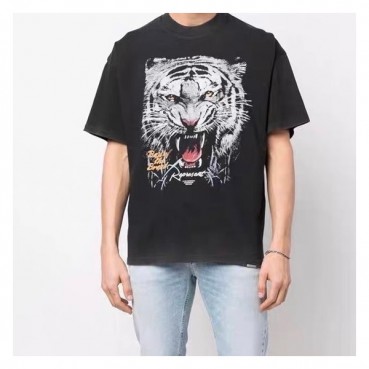 리프리젠트 남성 블랙 크루넥 반팔티 - Mens Black Tshirts 