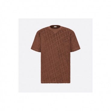 디올 남성 크루넥 카멜 반팔티 - Mens Camel Tshirts 