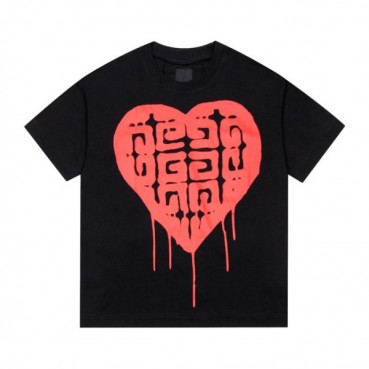 지방시 남성 크루넥 블랙 반팔티 - Mens Black Tshirts 