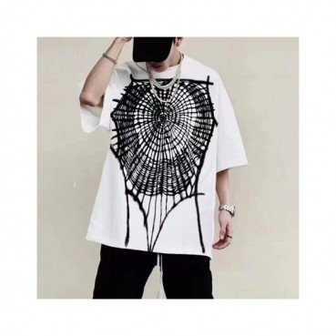 지방시 남성 크루넥 화이트 반팔티 - Mens White Tshirts 