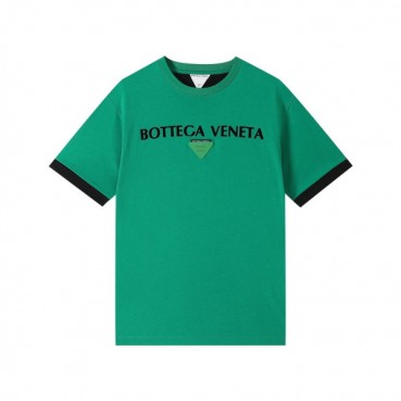 보테가 남성 크루넥 그린 반팔티 - Mens Green Tshirts 