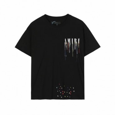 아미리 남성 블랙 크루넥 반팔티 - Mens Black Tshirts 