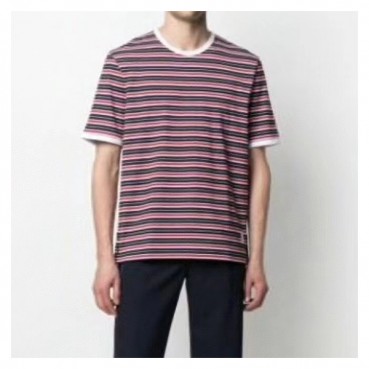 톰브라운 남성 레드 크루넥 반팔티 - Mens Red Tshirts 