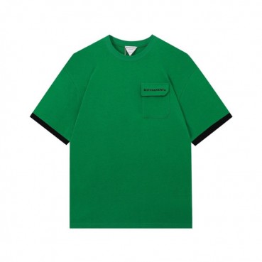 보테가 남성 크루넥 그린 반팔티 - Mens Green Tshirts 